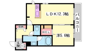 シャーメゾン　ファーイースト英賀保の物件間取画像